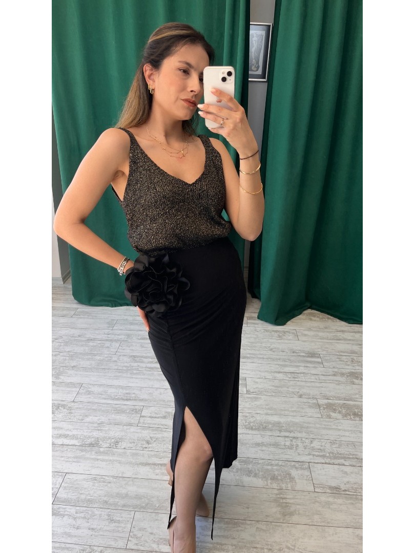 Gold Renk Mesmerize Askılı Body
